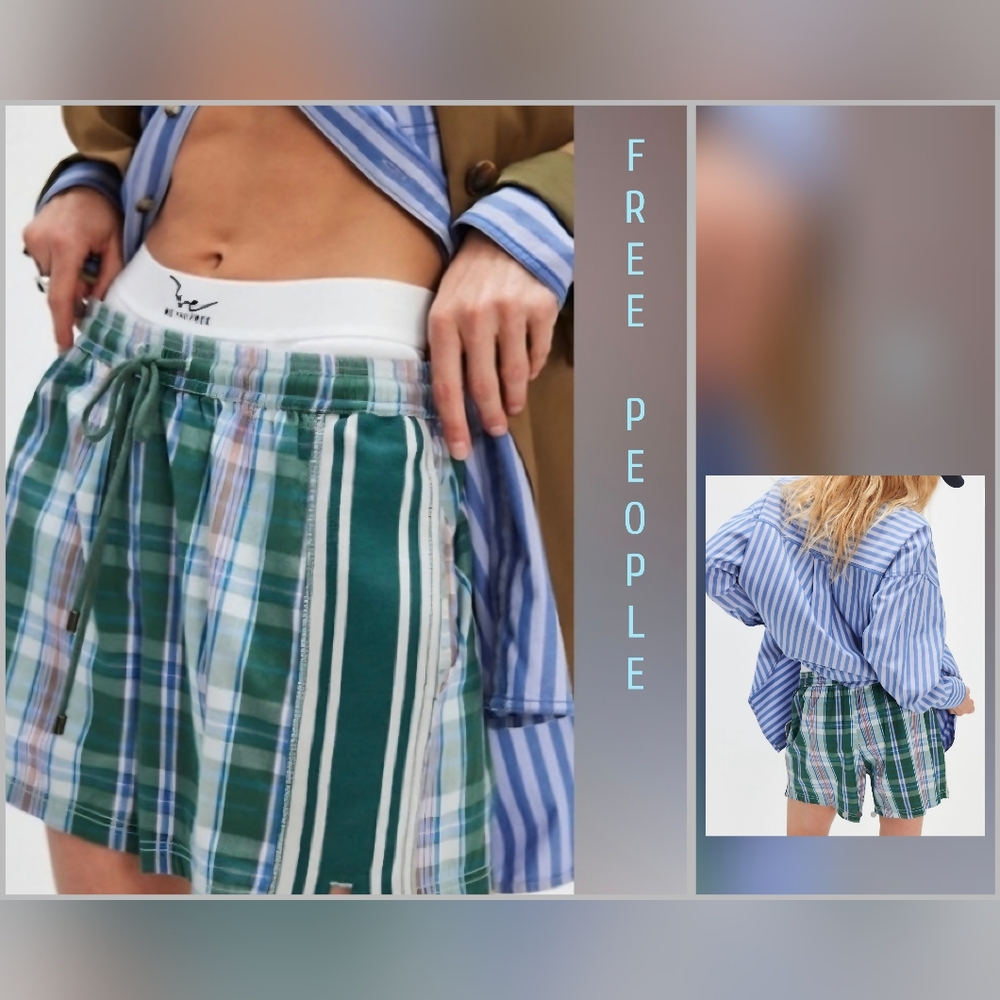 Free People Right Track Pull-On Shorts Size Small NWT
